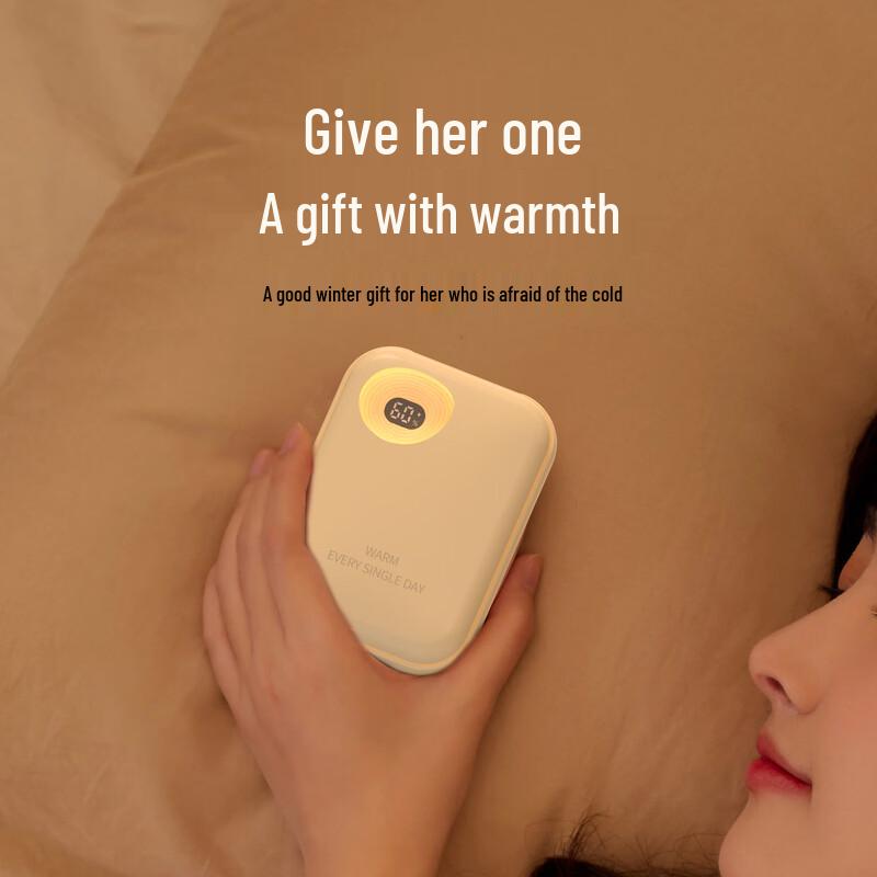 

SNGERON Mini Digital Display Rechargeable Hand Warmer