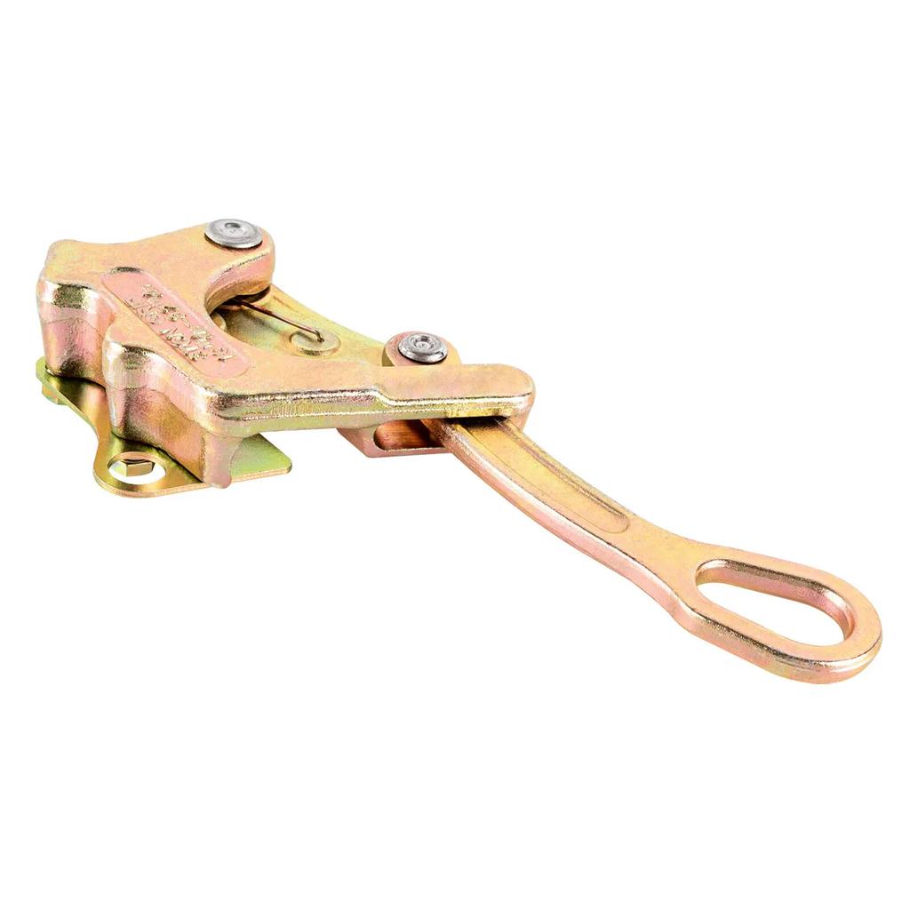 3-Ton Steel Cable Grip Puller 6600lbs Capacity Jaw Clamp Tool for Wire Rope Handling