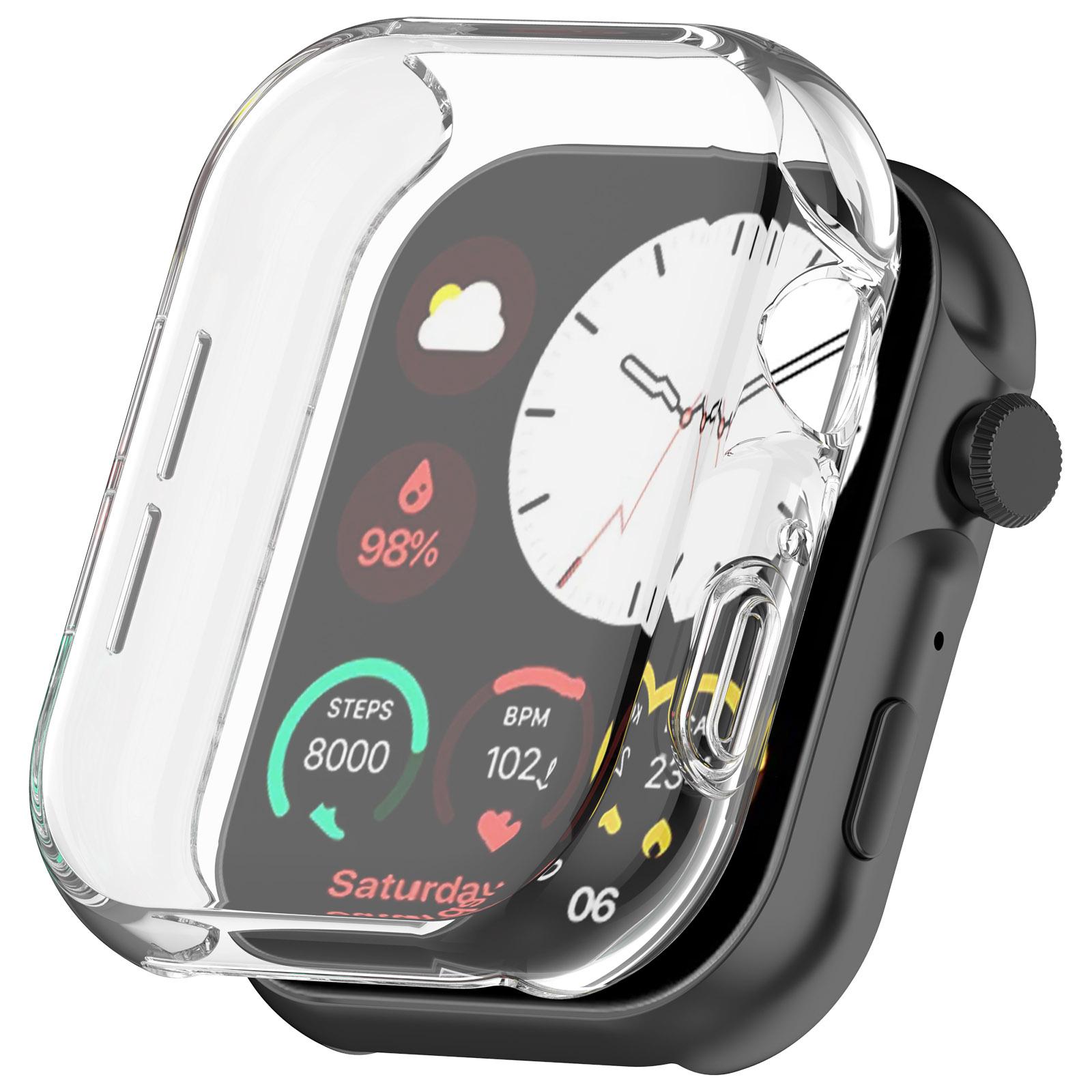 

For Noise Colorfit Ultra 3 Drop Protection TPU Cover Watch Frame Case Edge Protector A