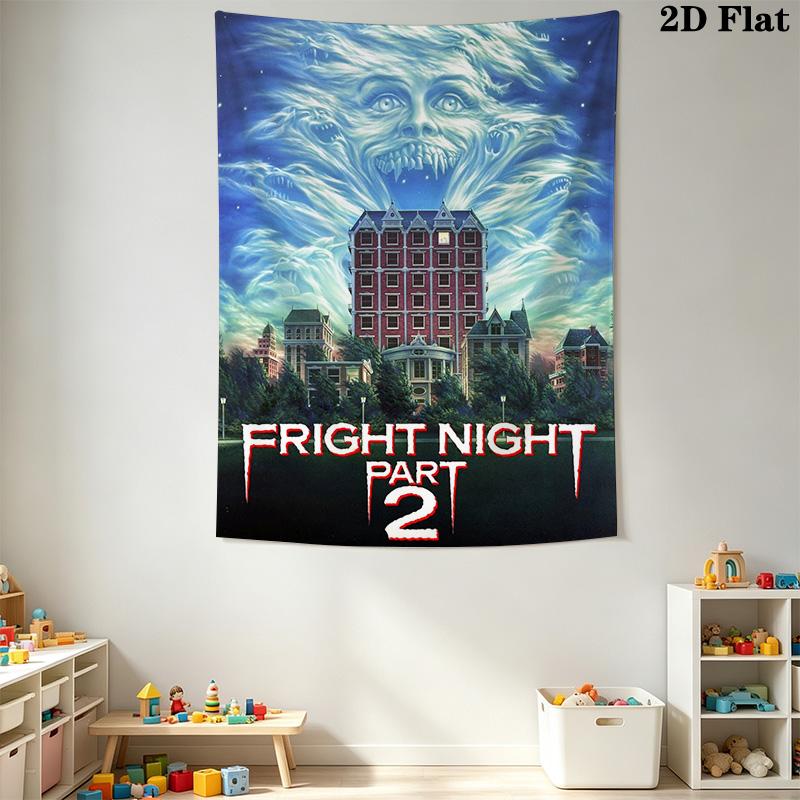 Fright Night Pattern Home Decor Tapestry, Wall Hanging, Decorative RV Wall Cloth.MGT0918327