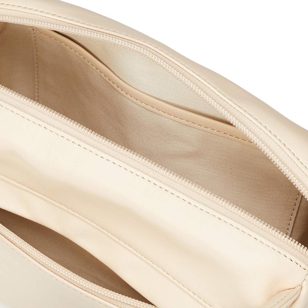 Removable Corsage Waterproof Handbag Beige 50501 [Kitamura] Y-1130