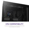 NZXT KRAKEN Elite 280 Black Simple CPU Cooler FN1877 Water-Cooled RL-KN28E-B1