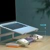Aluminium Alloy Laptop Holder Stand Portable Foldable Desktop Bracket Support Stand For Tablet Laptop Desktop Holder