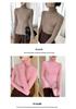 Autumn/Winter Women's Slim Fit High Neck Cashmere Knit Long Sleeve Pullover