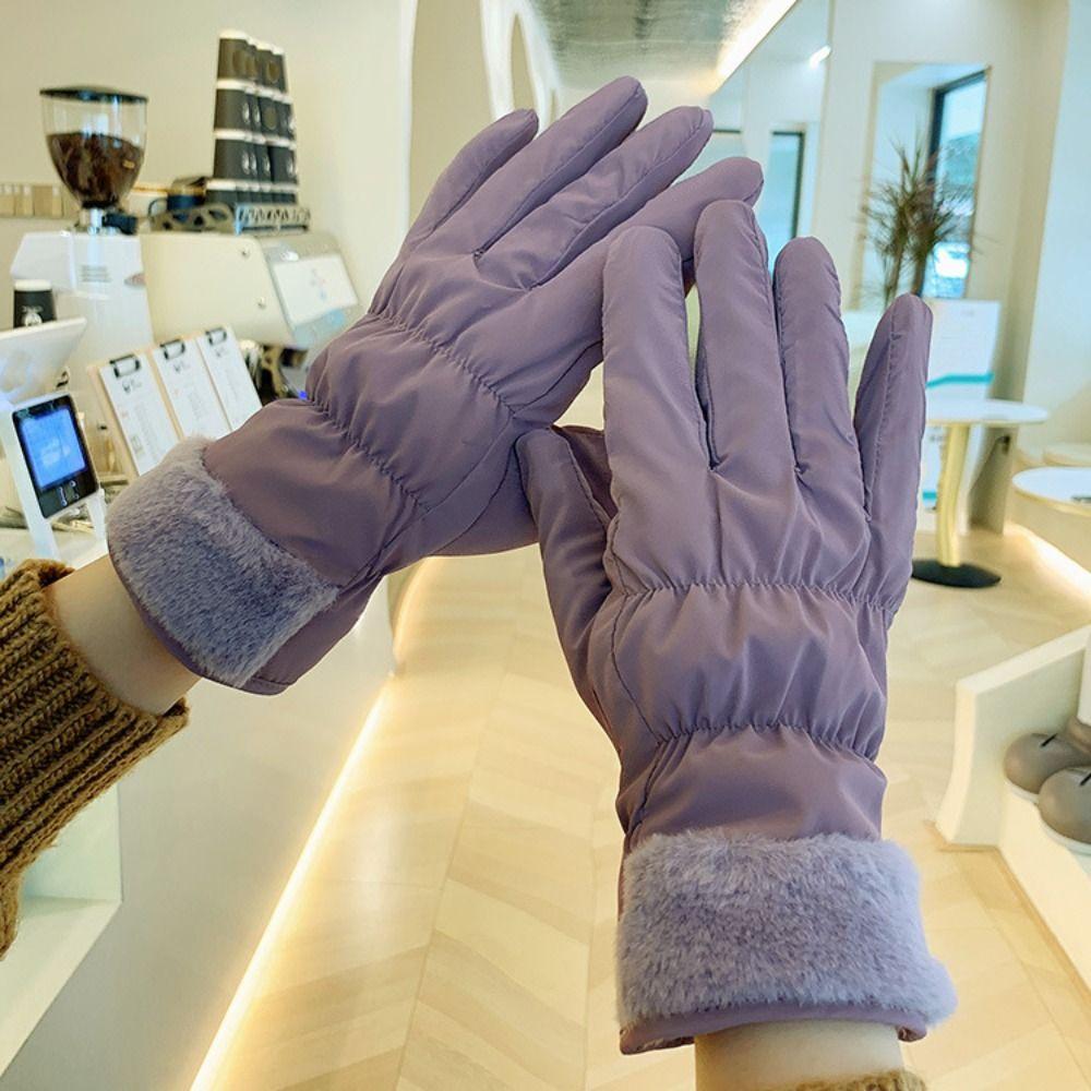 Windproof Cycling Gloves Non-slip Winter Gloves Fashion Riding Gloves