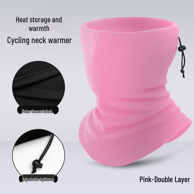 Adjustable Multifunctional Neck Warmer: Windproof Skiing & Cycling Gaiter for Autumn & Winter