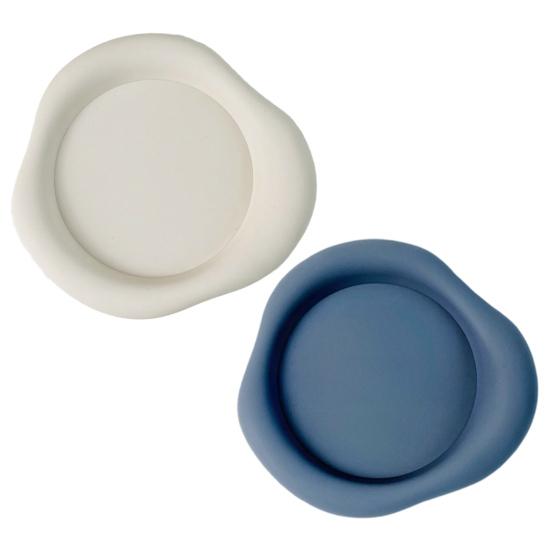 Silicone Coasters Heat-Resistant Drink Coasters Non-Slip Table Mat for Home Restaurant Coffee Shop Tea