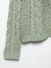 European & American Style Floral Button Women's Knit Cardigan - Soft & Cozy, Short Design for Early Spring 2025.