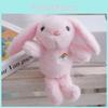 Toy Rabbit Plush Cartoon Animal Doll Keychain Backpack Pendant Gift Holiday