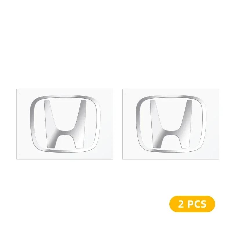 For Honda Metal emblem Auto Decor Decals Car Window Wiper Stickers For Honda Accord Odyssey Civic CRV Inspire Envix City Car acc