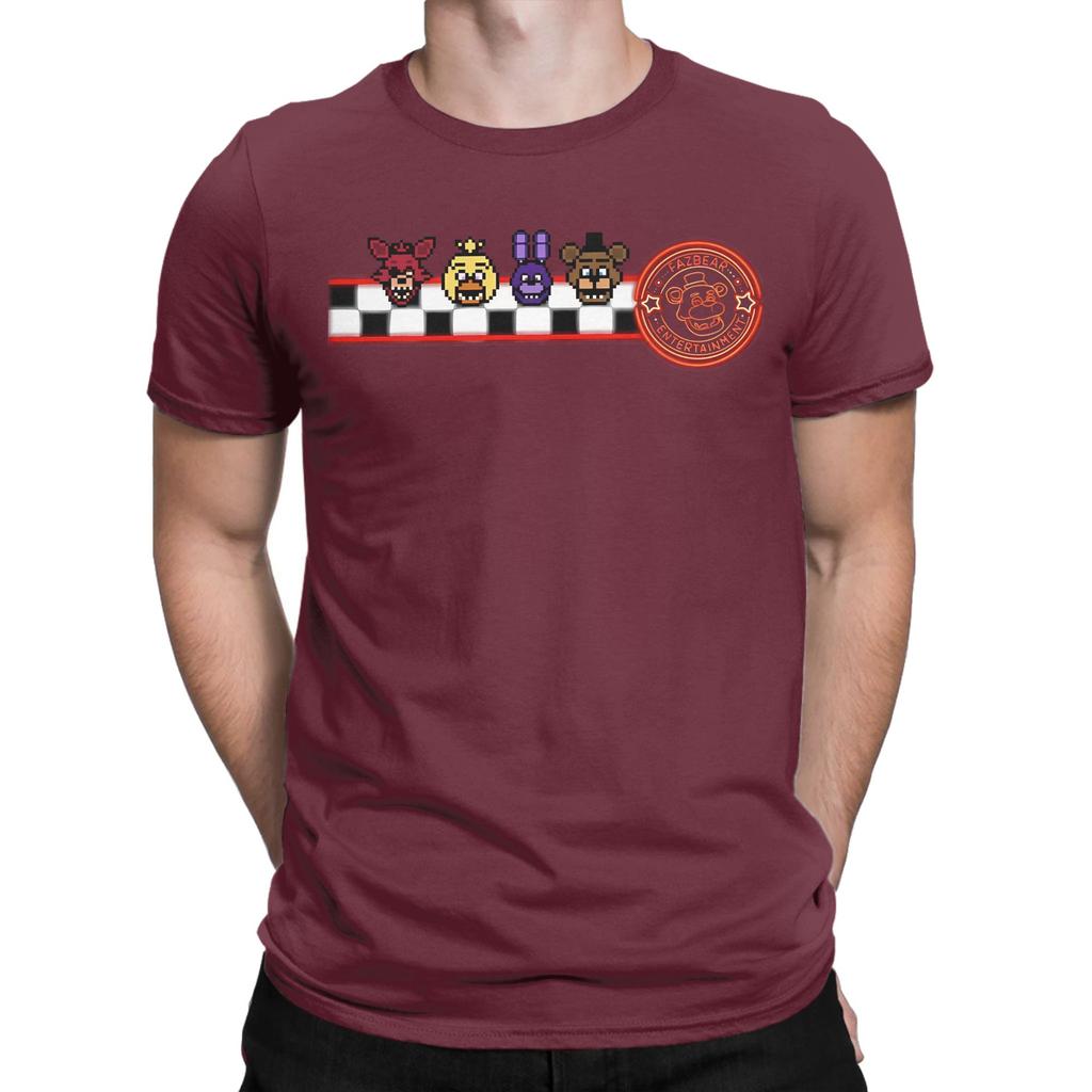 Fnaf Funny Graphic 100 Cotton Tshirt Five Nights At Freddys Tops Tees For Unisex