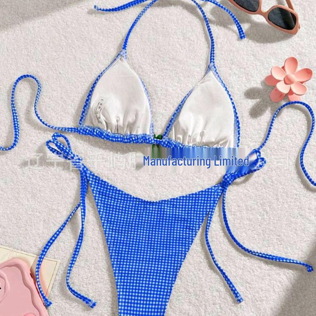 2024 Mašličkové Ins Bikini: Sexy plavky na plážovou dovolenou