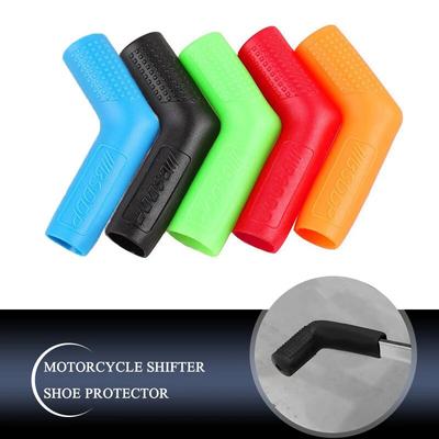Protector de Zapato de Palanca de Cambios de Motocicleta Universal Cubierta de Goma para Palanca de Cambios Piezas de Motocicleta Negro Azul Rojo Naranja Verde