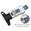 LCD Digital CarTyre Tire Tread Depth Gauge Tire Monitoring System Stainless-steel Caliper Depth Gauge  Inspection Measurer Tools High Quality