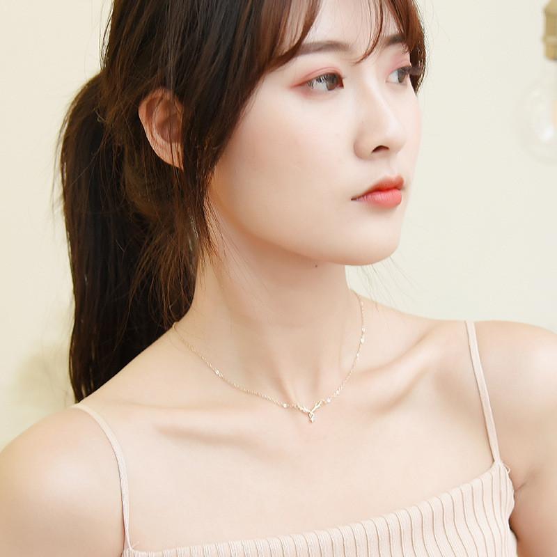 Trendy 2021 Antler Charm Necklace Perfect Gift For Weddings And Travel