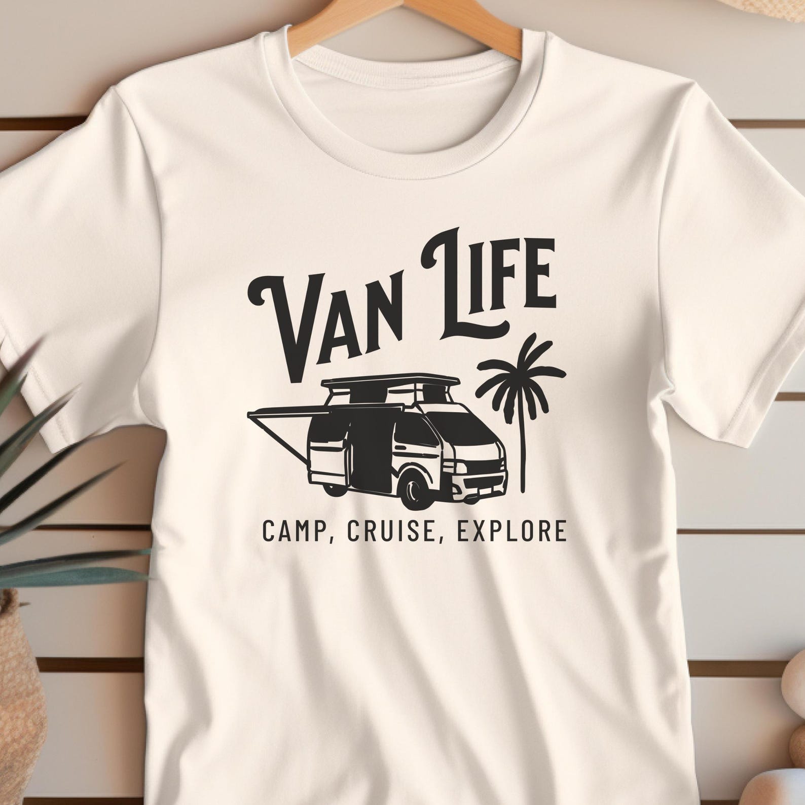 Gift for Van Life Shirt, Funny Van Life Gift, Van Life T-shirt, Overland Camping T, Road Trip Shirt, Retro Camper Van Tee, Campervan Life XL