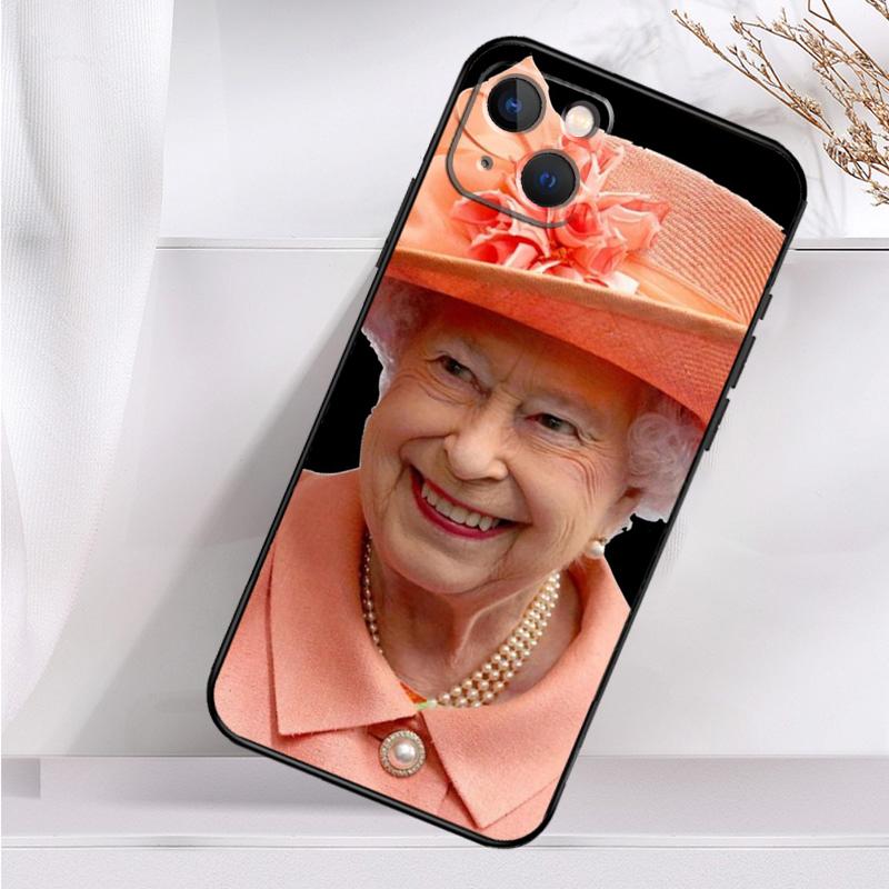 

England Queen Elizabeth II Shockproof Case For iPhone 17 16 Pro Max 11 14 15 Plus 12 13 Mini 16e 17 Air Phone Cover iPhone 13
