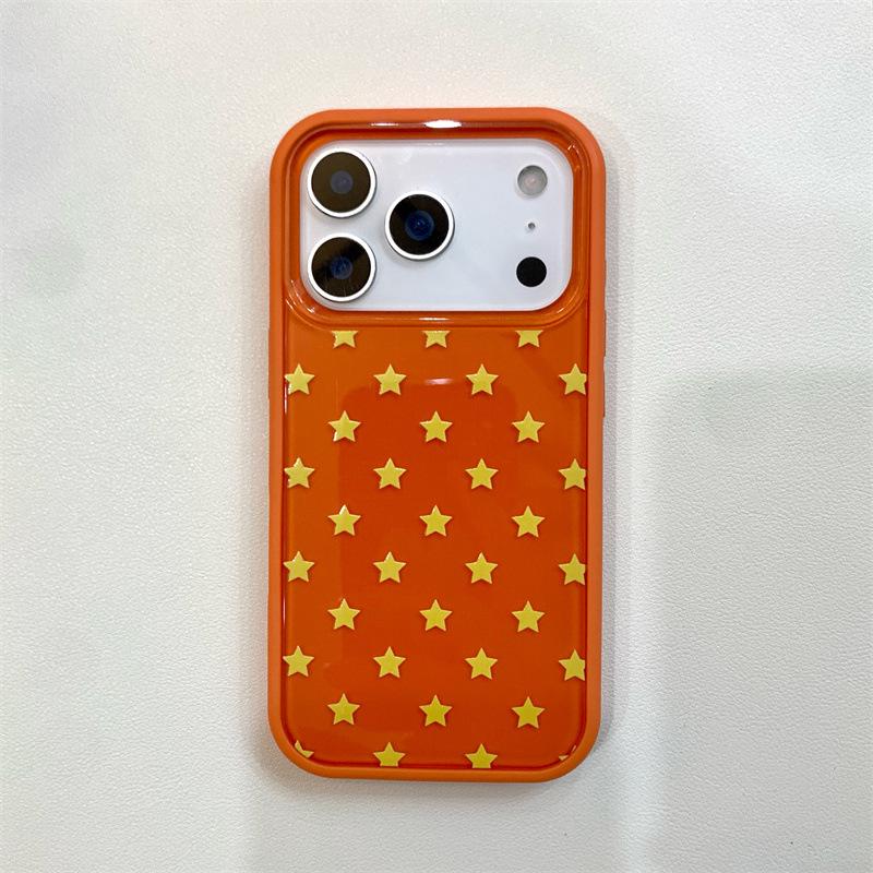 

2-in-1 Drop-Proof Star Frame Phone Case for iPhone 14/13 & Apple 17/16/15 Pro Max iPhone 14