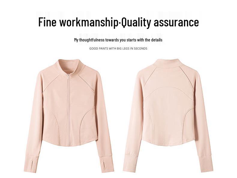 2024 Women's Outdoor Sportswear Set: Casual Gym Yoga Jacket & Loose Cargo Pants