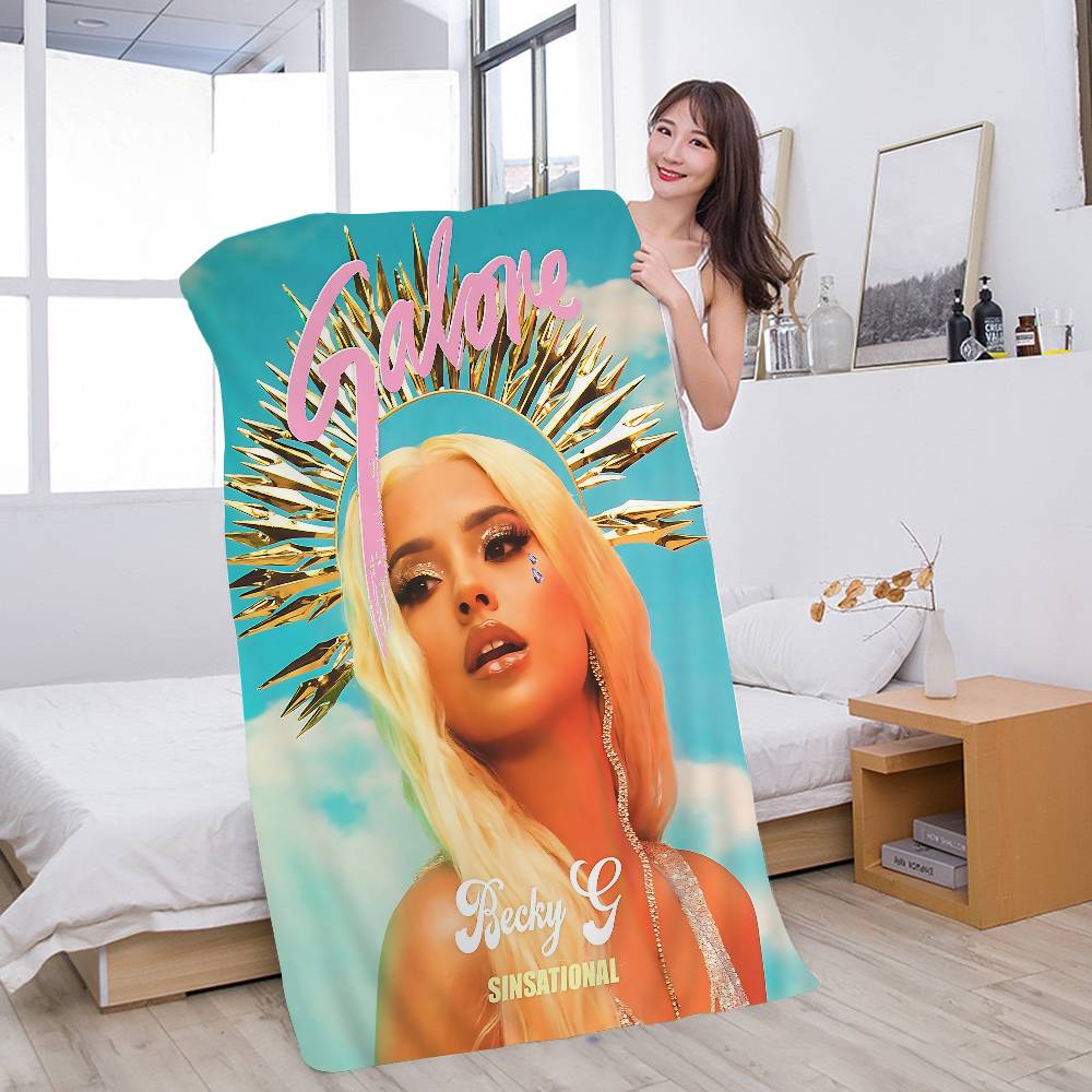 Singer B-becky G Microfiber Blanket Quick Drying Beach Towels Oversized Printing Super Absorbent Pool Towel Blanket