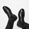 Męskie buty z prawdziwej skóry na zewnątrz wygodne buty na co dzień modne mieszkania mokasyny mokasyny duże buty ze skóry bydlęcej