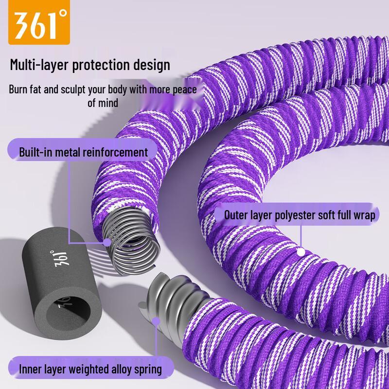 361° Weighted Spring Hula Hoop
