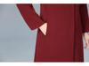 Mid-Length Double-Faced Cashmere Coat for Middle-Aged and Elderly Women - Autumn/Winter High-End Slim Wool Jacket