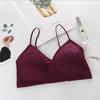 Strappy Seamless Women's Camisole Bandeau with Chest Pads