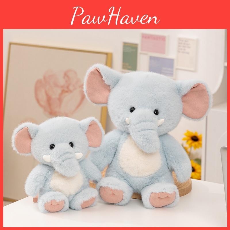 And Squirrel Cartoon Elephant Plush Toys With Pp Cotton Filling For Kids Gift