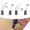 4pcs Carbon Brushes 1617014135 Compatible with For GBH540DE GSH 5CE GSH 5 E GBH745DE GBH745D for Rotary Hammer Maintenance