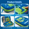 Pencil Carryall Creative 3D Unicorn Dinosaur Cartoon Stationery Box for Male Female Primary Secondary School Students Stationery Carryall