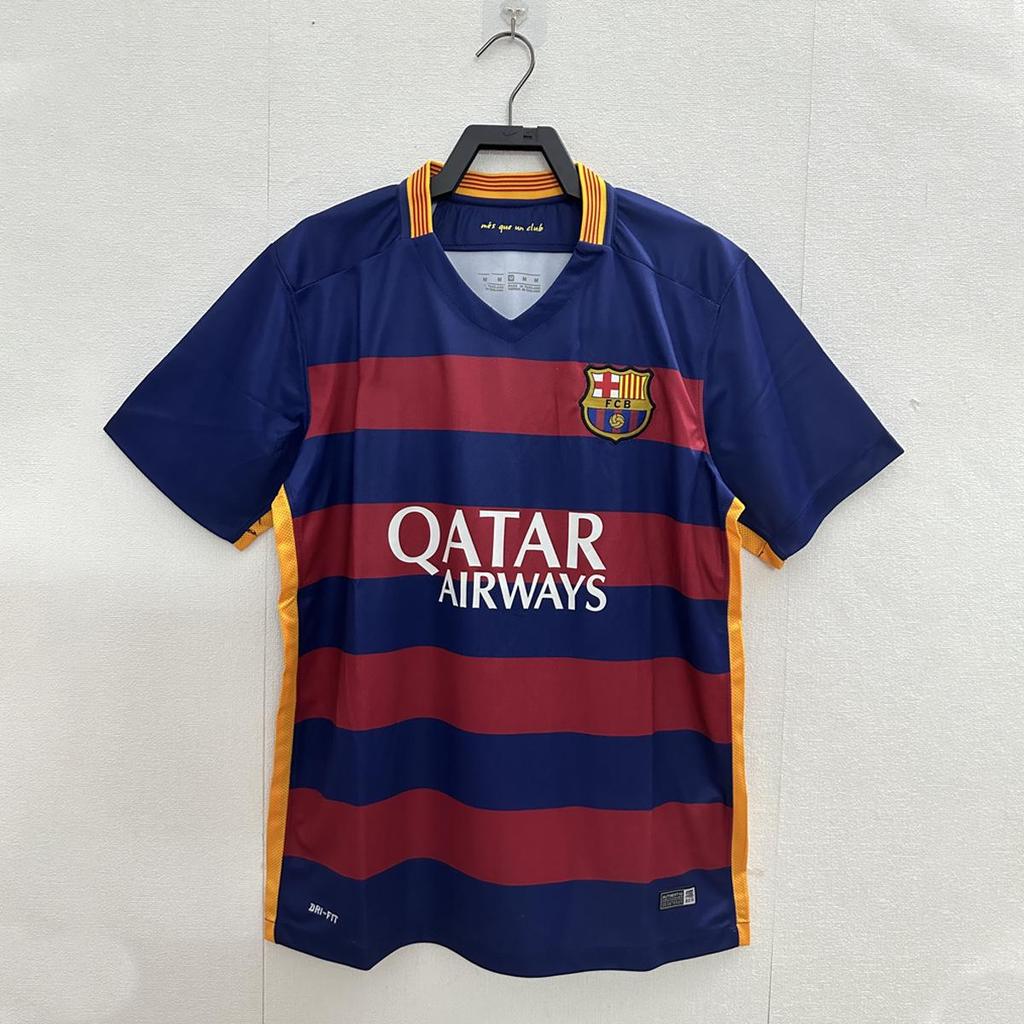 Retro Barcelona Heimtrikot - Neymar Kurzarm Fußballtrikot (Staffeln 13-15)