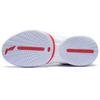 New LINING Power Basketball Shoes Men Mid Top Standard White/Black/Red ABPS073-3