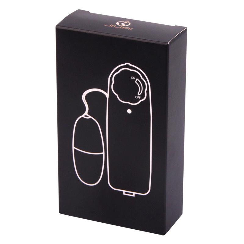 Solid Color Vibrating Egg Massager with Remote Control - Silent Mini Vibrator for Women