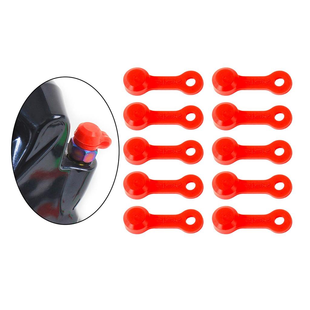 Rubber Brake Bleed Nipple Caps for Bike Brake Pad Dust Protection Universal Mountain Road Use