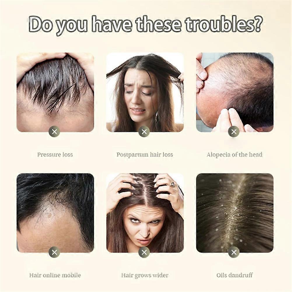 200ML Anti-Hair Loss Hair Ginger Shampoo, Nourishing Repairing Hair Shampoo, for Long/Short Hair