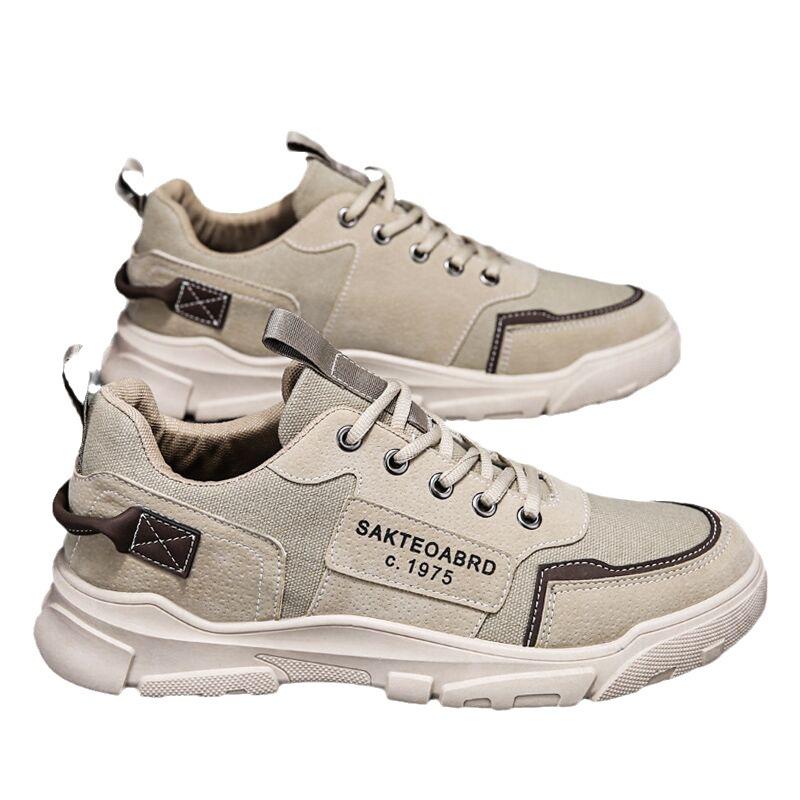 Men's Casual Comfortable Breathable Outdoor Sneakers Work Commuting Soft Bottom Low Top Versatile Walking Shoes