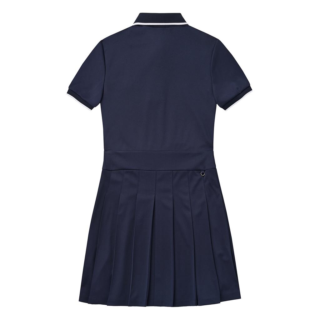 MARTINE GOLF Basic Collar One-Piece_Navy