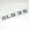 3D ABS Black  GLB35 Letters Turbo 4matic Emblem AMG Badge Car Rear Star Sticker For Mercedes Benz GLB35 X247 Accessories