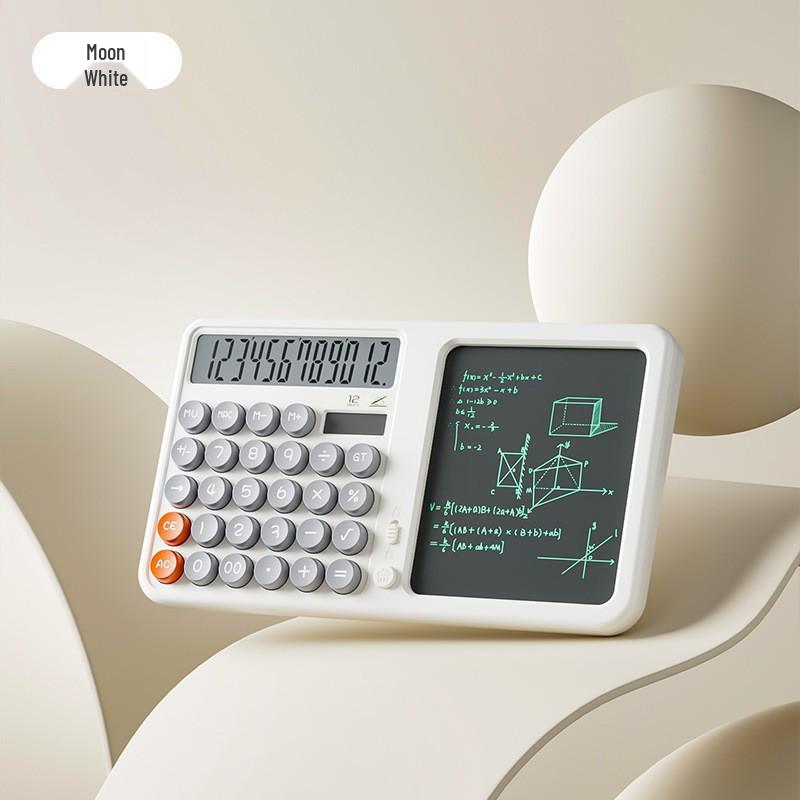 

Voice & Handwriting Solar Calculator: 2-in-1 High-Performance Device for Financial Office Use with Memo Feature Handwriting Tablet Calculator