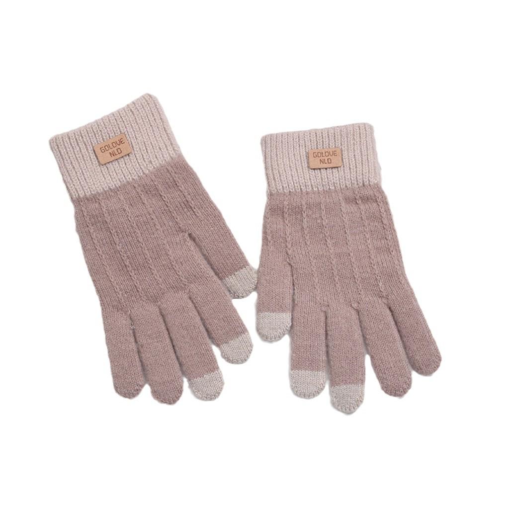 Couple's Windproof Touchscreen Gloves - Multiple Colors, Autumn/Winter, Sweet Simple Style for Middle School Students