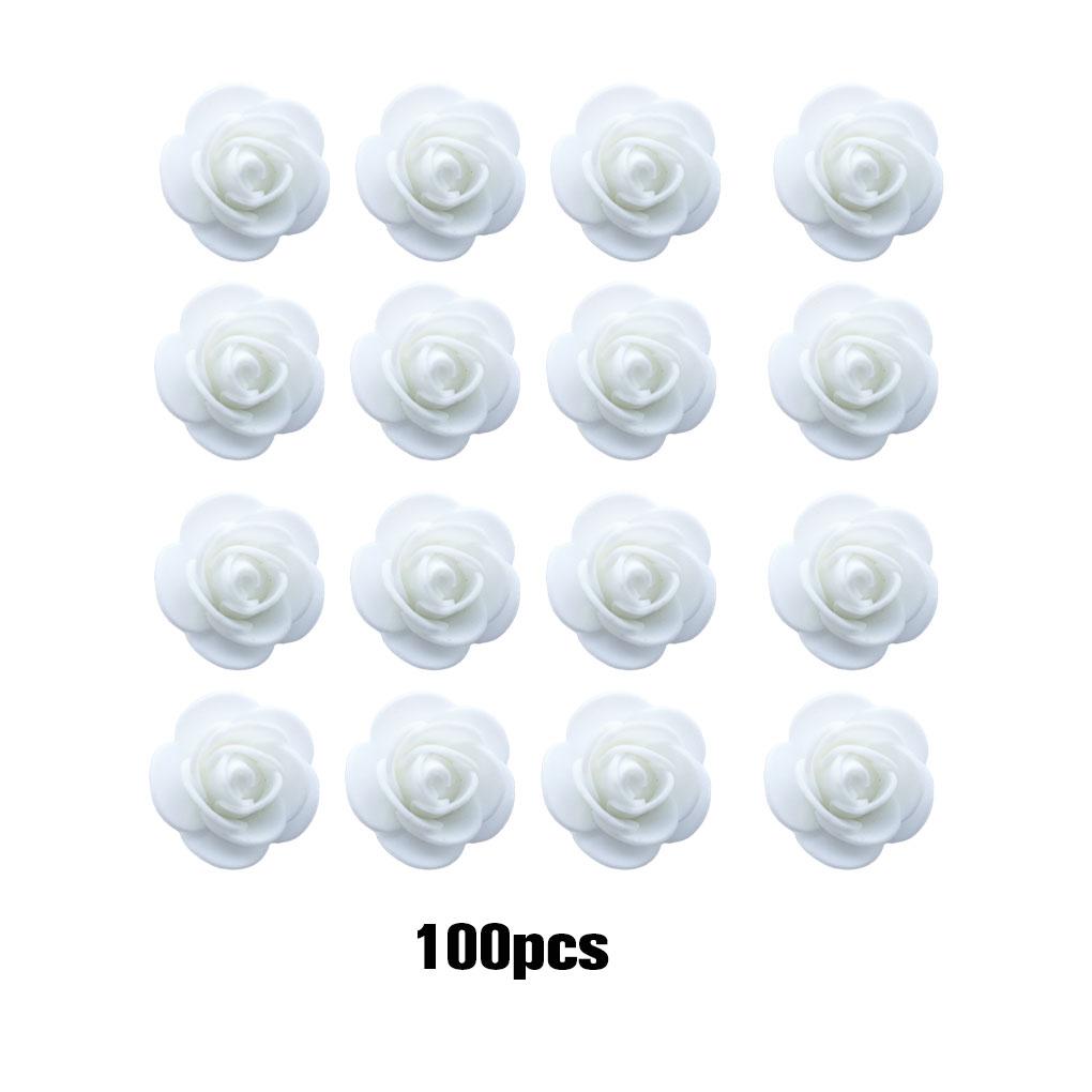 AUklOPVZZ 100piece Eco-friendly Artificial Flowers In Pots - Low Maintenance And Realistic PE Artificial Flowers For Decoration