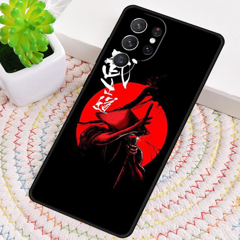 Bushido Samurai Phone Case for Samsung Galaxy note 10 pro S26 Ultra S23 S24 FE S25 S21 S22 PLUS shockproof Cove