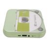 Portable CD Player Bluetooth MP3 Stereo Sound Desktop CD Music Player with Headphone and Sound Cable