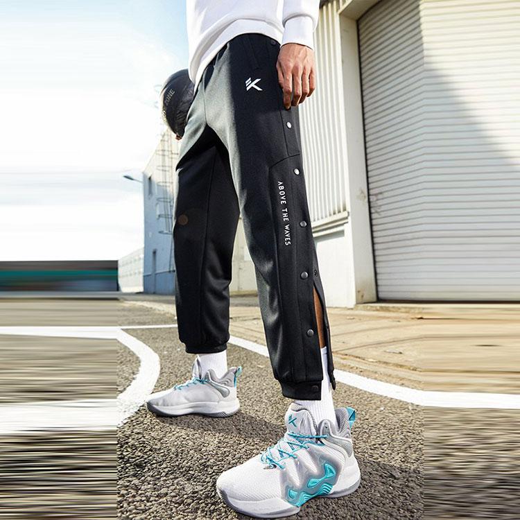 Anta Basketball Collection Knitted Sweatpants Men's Black 152211310-1
