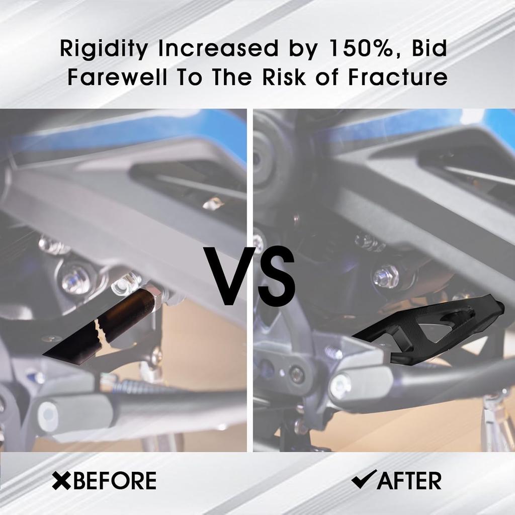 CHANGCHENG Motorcycle Foot Pegs Bracket Talaria Footpegs Holder Reinforced Lever Rest Bracket Support Brace for Talaria Sting MX3 MX4 MX5 Electric