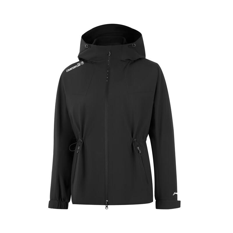

Li-Ning Women s Loose Fit 3-in-1 Waterproof Hooded Trench Coat XS