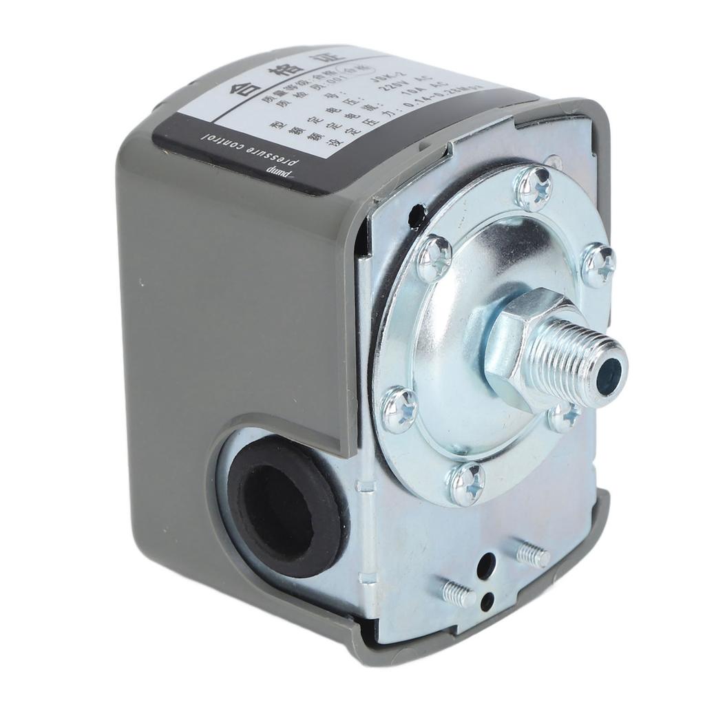 Wasserpumpen-Druckschalter Einstellbarer Druckregelschalter 1 4in NPT Außengewinde AC220V 10A