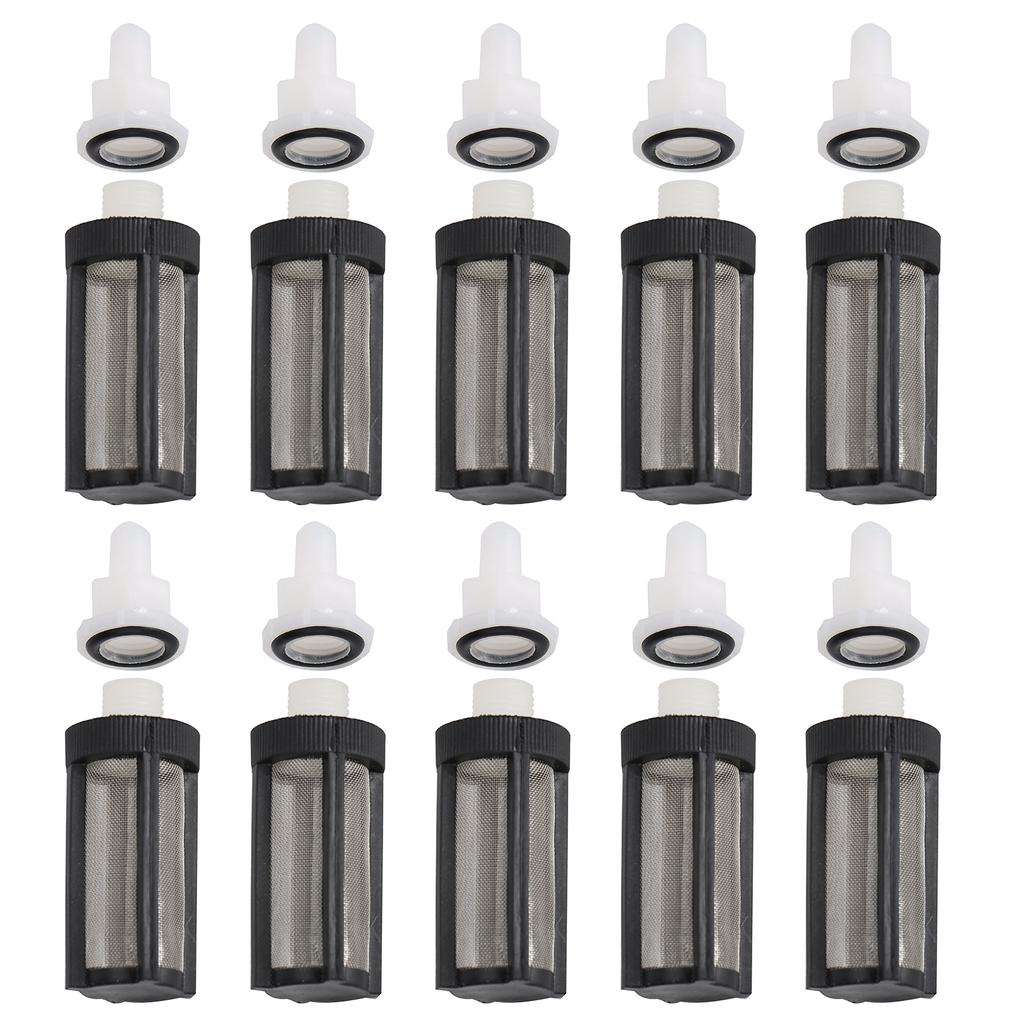 10PCS Aquarium Water Submersible Pump Filtration Mesh Fish Tanks Cleaning Filter Screen Supplies