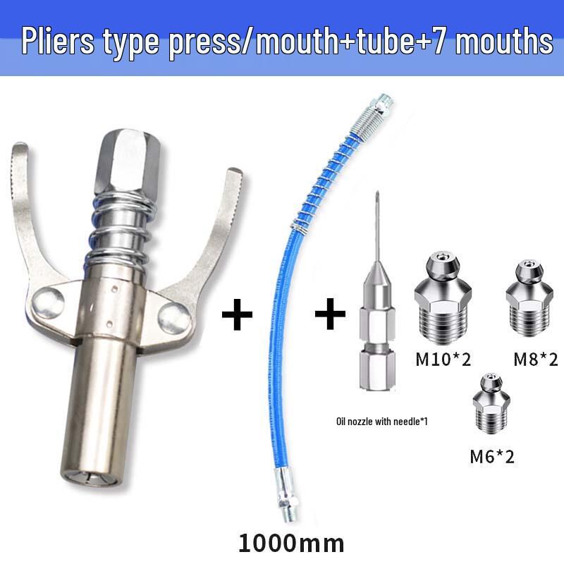 High-Pressure Self-Locking Grease Coupler Set